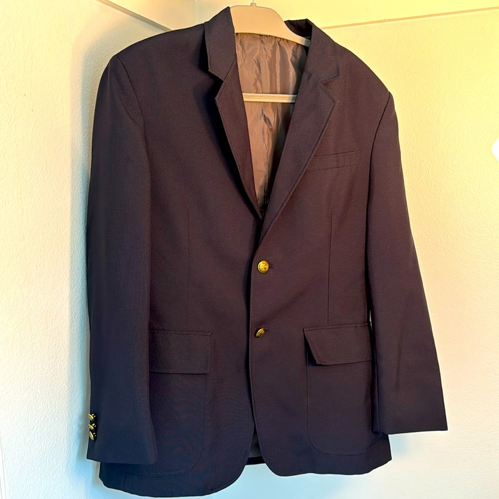 Navy school uniform blazer